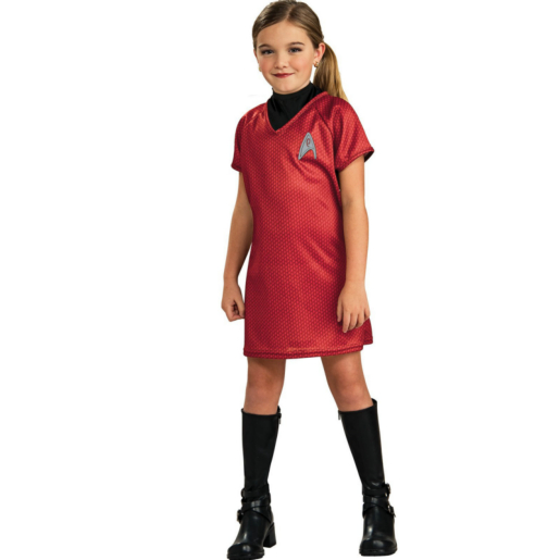 Star Trek Movie (Red) Dress Child Costume - Click Image to Close