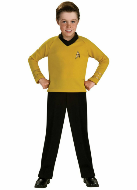 Star Trek Classic Gold Child Costume - Click Image to Close