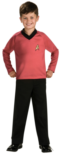 Star Trek Classic Red Child Costume