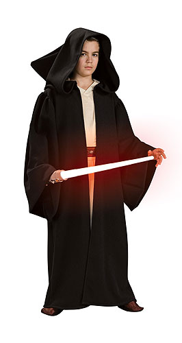 Hooded Child Sith Robe - Click Image to Close