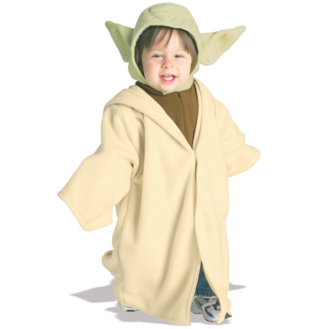 Star Wars Yoda Fleece Infant/Toddler Costume - Click Image to Close