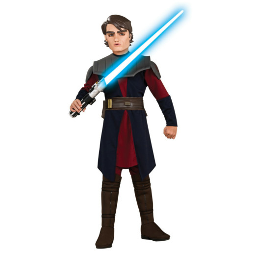 Star Wars Animated Deluxe Anakin Skywalker Child Costume - Click Image to Close