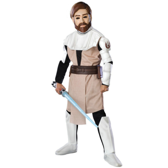 Star Wars Animated Deluxe Obi Wan Kenobi Child Costume