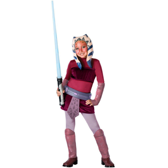 Star Wars Animated Deluxe Ahsoka Child Costume - Click Image to Close