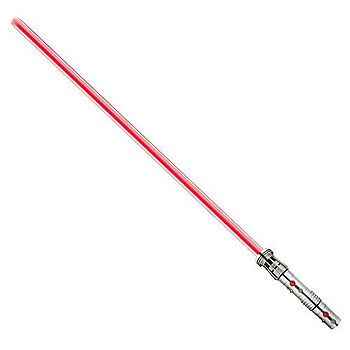 Darth Maul FX Lightsaber - Click Image to Close