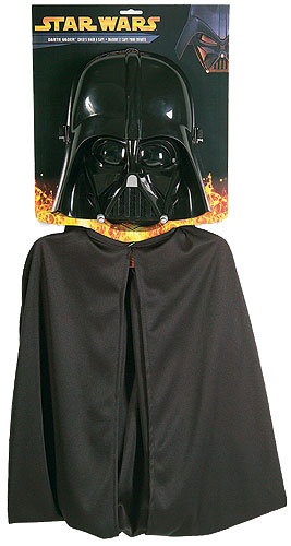 Kids Darth Vader Mask and Cape - Click Image to Close