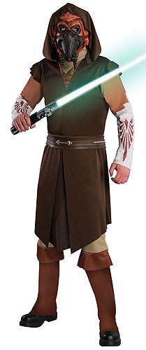 Adult Deluxe Plo Koon Costume - Click Image to Close