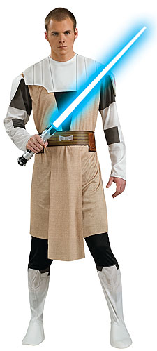 Obi Wan Kenobi Adult Clone Wars Costume - Click Image to Close