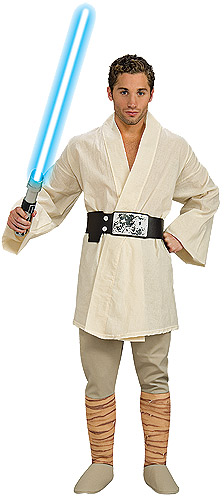 Adult Deluxe Luke Skywalker Costume - Click Image to Close