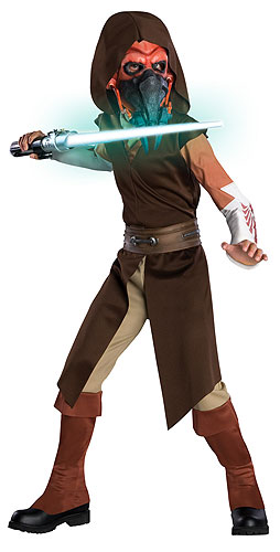 Small Child Deluxe Plo Koon Costume - Click Image to Close