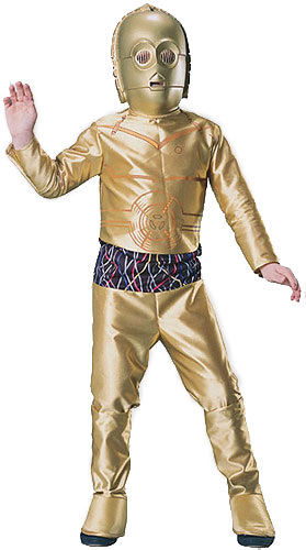 Kids C3PO Costume - Click Image to Close