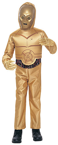 Kids C3PO Costume - Click Image to Close