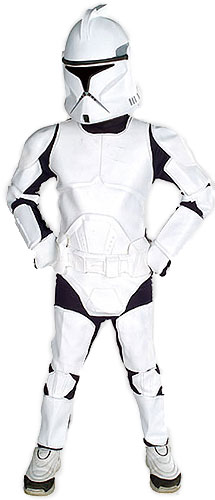 Child Deluxe Clone Trooper Costume - EP2 - Click Image to Close