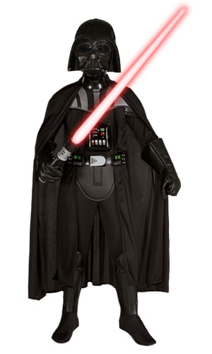 Child Deluxe Darth Vader Costume - Click Image to Close
