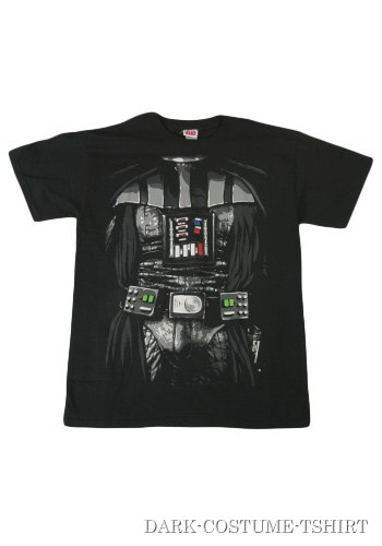 Darth Vader Costume T-Shirt - Click Image to Close