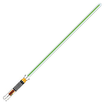 Luke Skywalker FX Lightsber - Click Image to Close