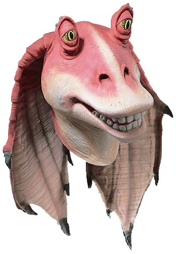 Deluxe Jar Jar Binks Latex Mask