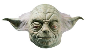 Deluxe Yoda Latex Mask - Click Image to Close