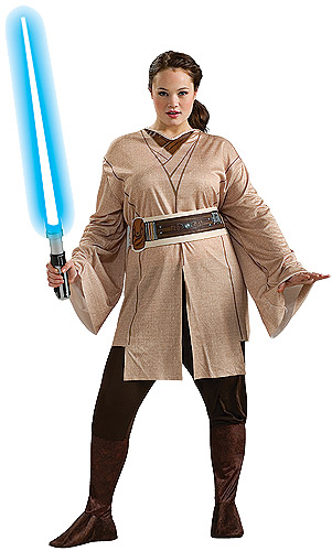 Female Jedi Costume Plus Size - Click Image to Close