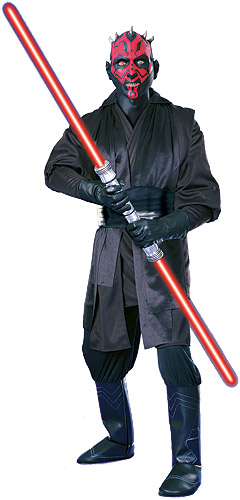 Super Deluxe Adult Darth Maul Costume - Click Image to Close