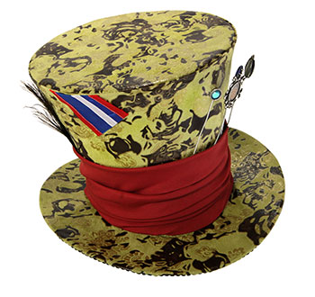 Authentic Mad Hatter Hat - Click Image to Close