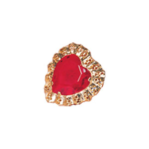 Queen of Hearts Heart Ring - Click Image to Close