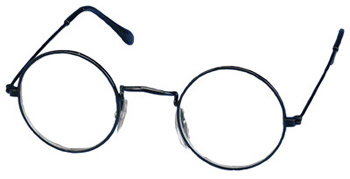 Round Eye Glasses - Click Image to Close