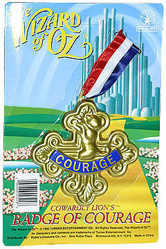 Badge Of Courage Pin - Click Image to Close