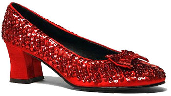 Adult Ruby Red Shoes - Click Image to Close