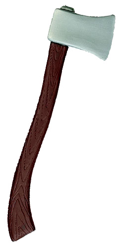 Wood Tin Man Axe - Click Image to Close