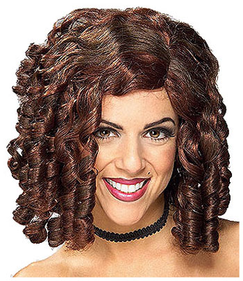 Curly Munchkin Girl Wig - Click Image to Close