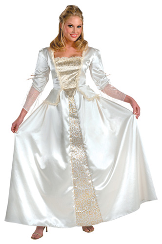 Adult White Queen Costume - Click Image to Close