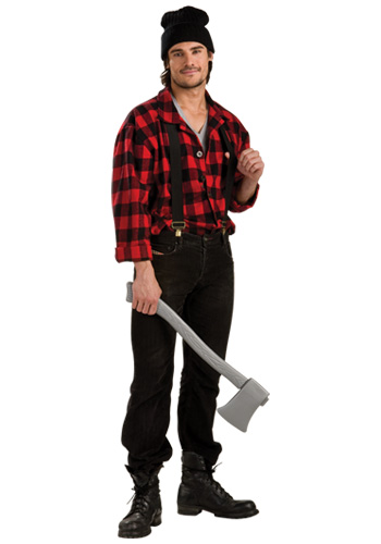 Mens Lumberjack Costume - Click Image to Close