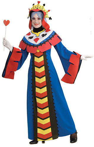 Queen of Hearts Playing Card Costume - Click Image to Close