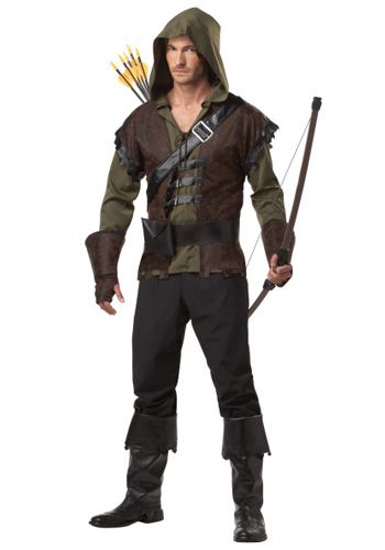 Mens Robin Hood Costume - Click Image to Close
