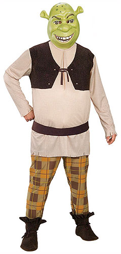 Adult Shrek Costume - Click Image to Close