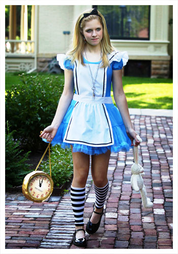 Teen Tutu Alice Costume - Click Image to Close