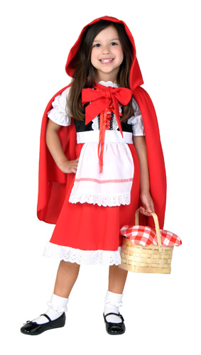 Deluxe Child Little Red Riding Hood Costume - Click Image to Close