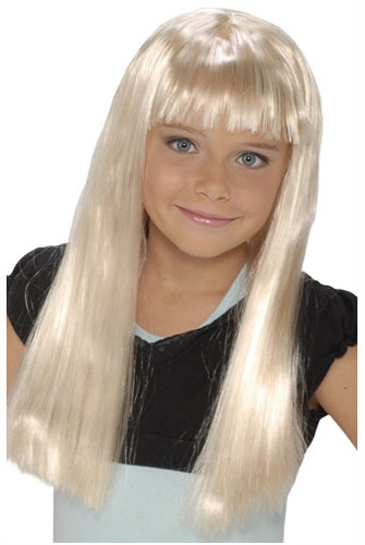 Child Blonde Alice Wig