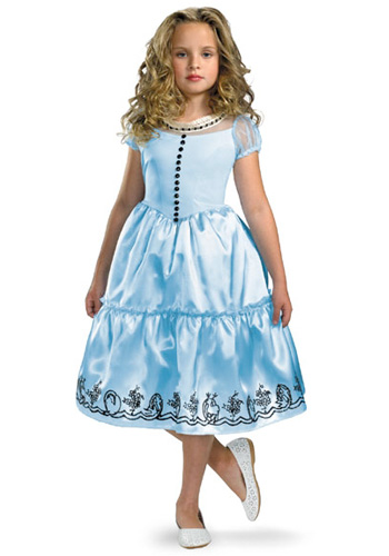 Girls Alice in Wonderland Costume - Click Image to Close