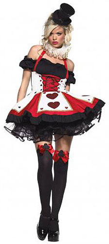Peasant Top Queen of Hearts Costume