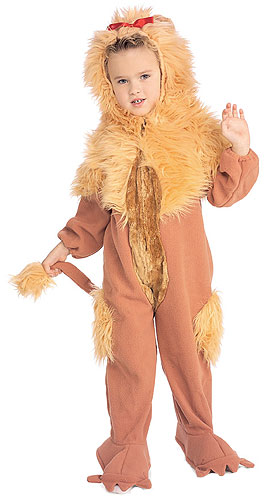 Cowardly Lion Toddler Costume - Click Image to Close