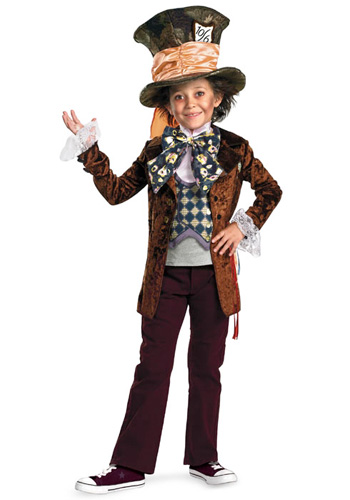 Kids Deluxe Mad Hatter Costume