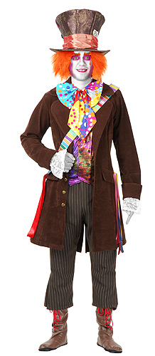 Mens Deluxe Mad Hatter Costume - Click Image to Close