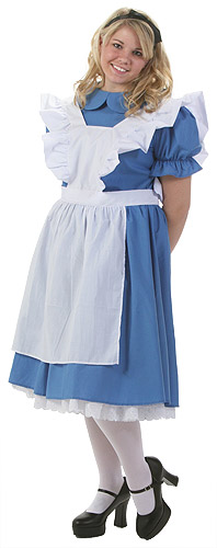 Deluxe Plus Size Alice Costume - Click Image to Close