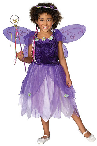 Girls Purple Pixie Costume