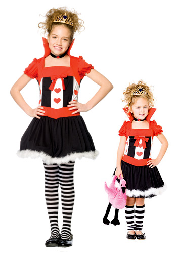 Child Queen of Hearts Costume - Click Image to Close