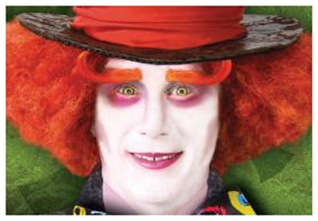 Adult Mad Hatter Eyebrows