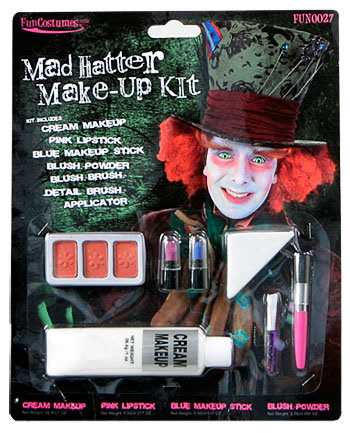 Mad Hatter Makeup Kit - Click Image to Close
