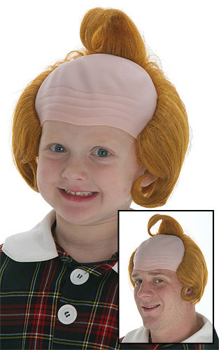 Single Curl Munchkin Wig - Click Image to Close